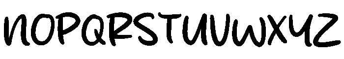 Roster Bread Font UPPERCASE