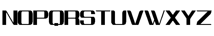 Rostero Font UPPERCASE
