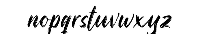 Rostheroid Font LOWERCASE