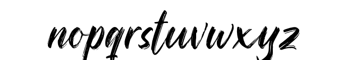 Rostheroid Font LOWERCASE