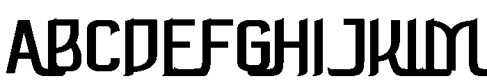 Rosyidunpersonaluse-Regular Font UPPERCASE