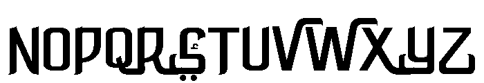 Rosyidunpersonaluse-Regular Font UPPERCASE