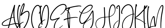 Rotherdam Signature Font UPPERCASE