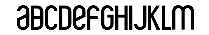 Rothwell-Regular Font LOWERCASE