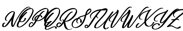 Rottasicity Italic Font UPPERCASE