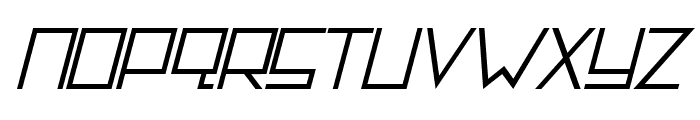 Rotterdamz-Italic Font LOWERCASE