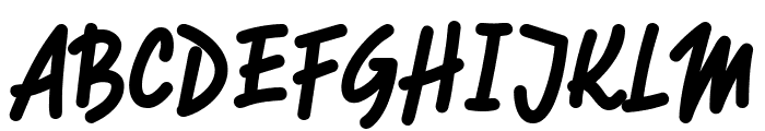 RotulonaHand Font UPPERCASE