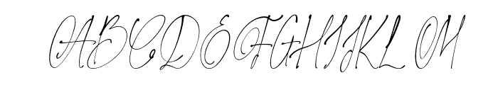 Rough Hearts Personal Use Only Font UPPERCASE