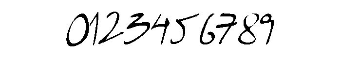 Rough Mira Regular Font OTHER CHARS