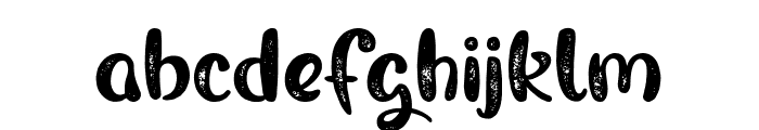 Rough Owl Regular Font LOWERCASE