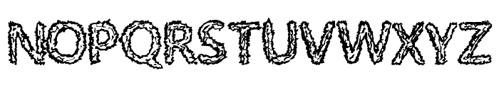 RoughPath Font UPPERCASE
