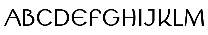 Round Style Basic Font UPPERCASE