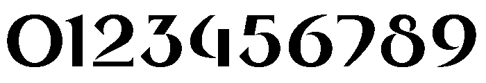 Round Style Bold Font OTHER CHARS