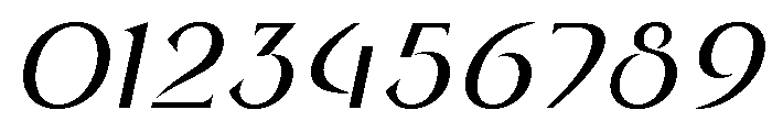 Round Style Book Oblique Font OTHER CHARS