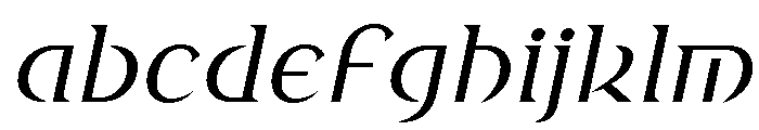 Round Style Book Oblique FONT