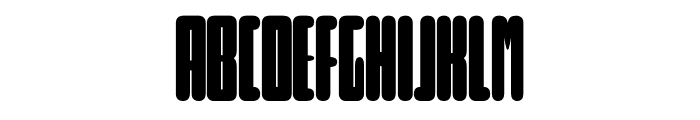 Round Technocrat PERSONAL Light Font UPPERCASE