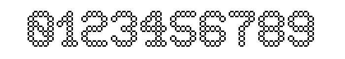 RoundedSquare Regular Font OTHER CHARS