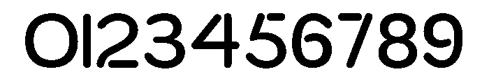 Roundex Regular Font OTHER CHARS