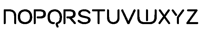 Roundex Regular Font UPPERCASE
