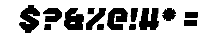 Route 26 Font OTHER CHARS