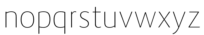 Route159-UltraLight Font LOWERCASE