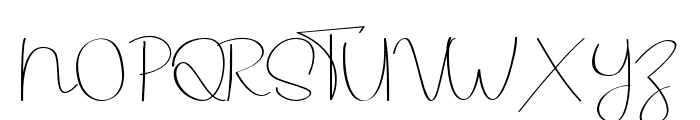 Routhem-Regular Font UPPERCASE