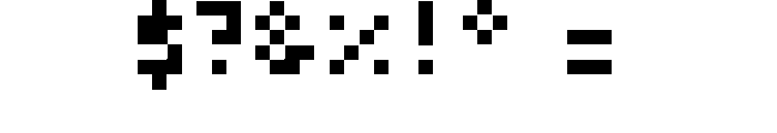 Rove's SmolPixelz Regular Font OTHER CHARS