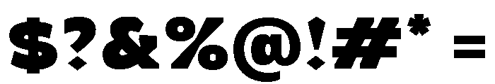 Rowdies Bold Font OTHER CHARS