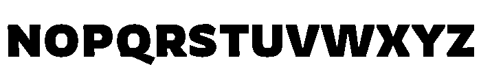 Rowdies Bold Font UPPERCASE