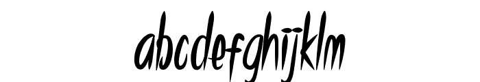 Rowdy House Font LOWERCASE
