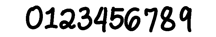 RowisHandwriting Font OTHER CHARS