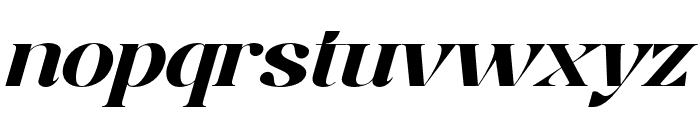 Roxaine Serif PERSONAL USE Italic Font LOWERCASE