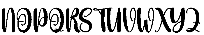 Royal Barbie Font UPPERCASE