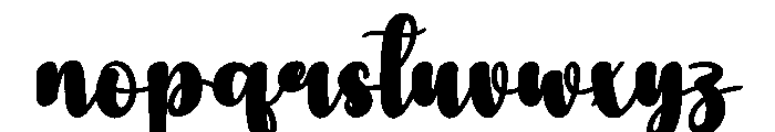 Royal Barbie Font LOWERCASE
