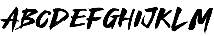 Royal Fighter Font UPPERCASE