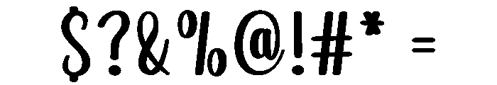 Royal Twinkle Font OTHER CHARS
