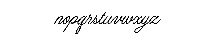 RoyaleVictoria Font LOWERCASE