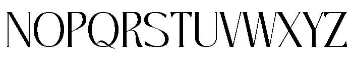 Rozade Font UPPERCASE
