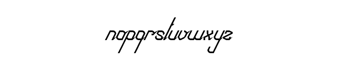 roboscript Regular Font LOWERCASE