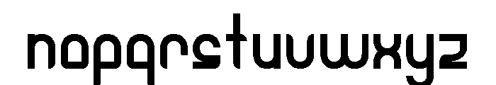 robotech Font LOWERCASE