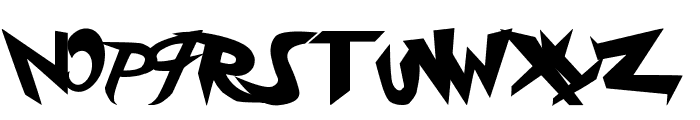 rockster Font LOWERCASE