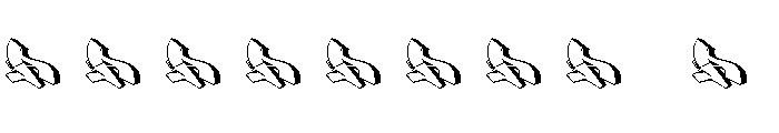 row Font OTHER CHARS