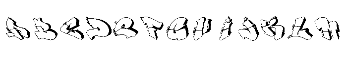 row Font UPPERCASE