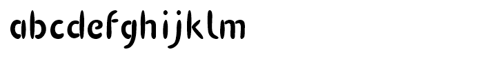 ROM Regular Font LOWERCASE