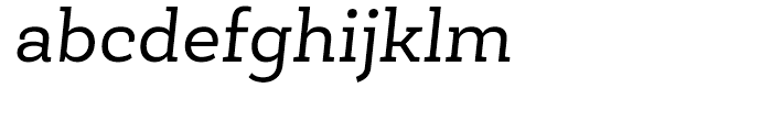 Roble Italic Font LOWERCASE