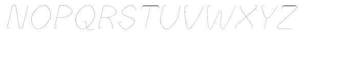 Robotool Ultra Light Italic Font UPPERCASE