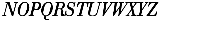 Robusta Roman Italic Font UPPERCASE