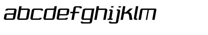Robustik Light Italic Font LOWERCASE