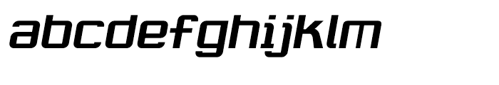 Robustik Regular Italic Font LOWERCASE