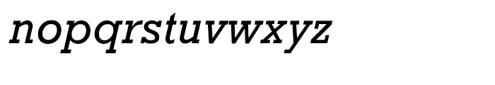 Rockwell Italic Font LOWERCASE